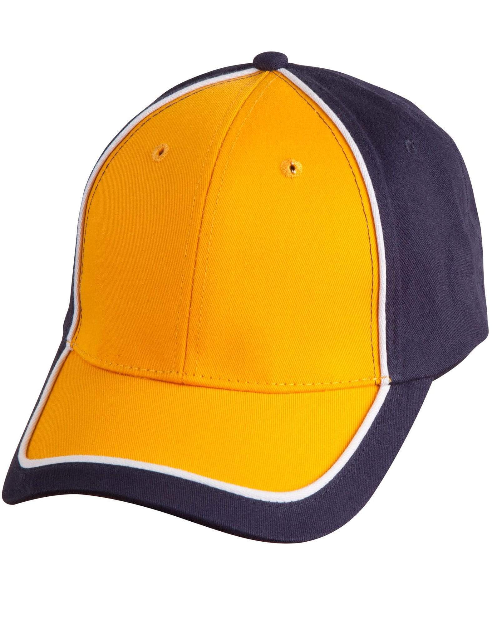 Arena Two Tone Cap Ch78 Active Wear Winning Spirit Navy/White/Gold One size 